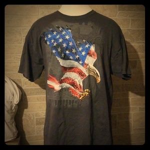 American Eagle graphic Tshirt Flag